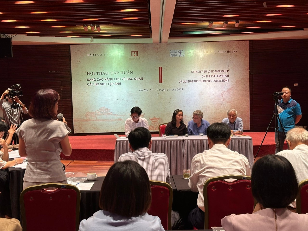 Khai mạc Dự án Tập huấn Nâng cao Năng lực Bảo quản các Bộ sưu tập ảnh